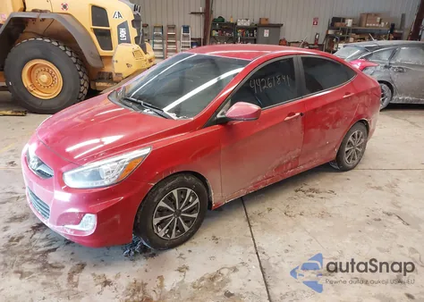 2014 Hyundai Accent Gls из США, поврежденный, VIN KMHCU4AE7EU761512